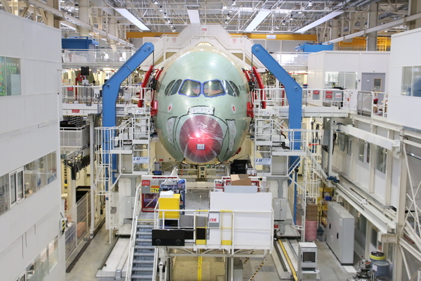 Chaîne d'assemblage Airbus A350 Chaîne d'assemblage Airbus A350
